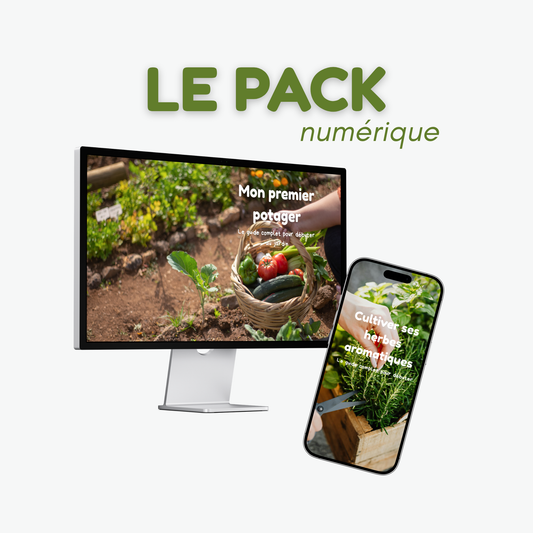Le pack numérique complet pour débuter au potager