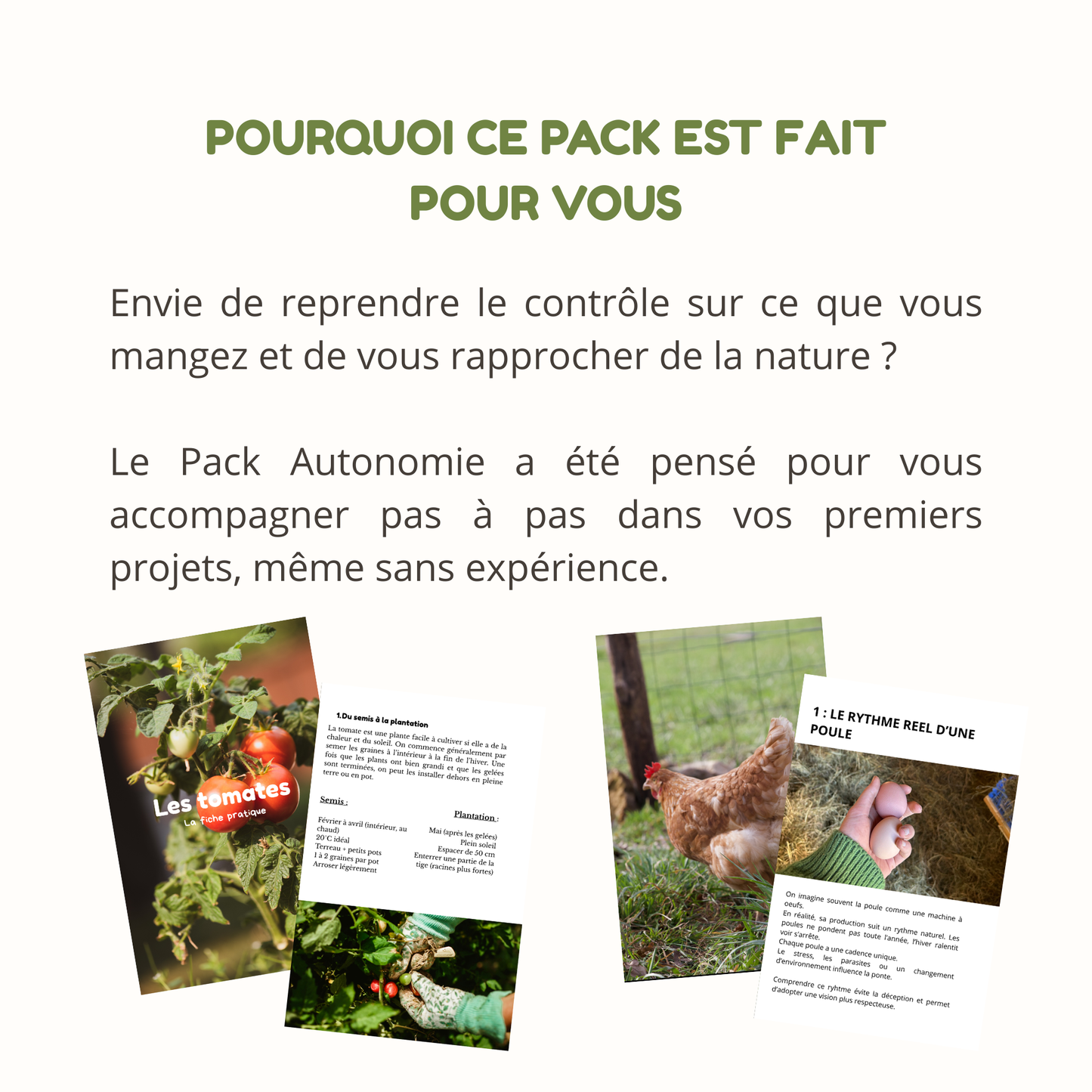 Le pack complet pour être plus autonome