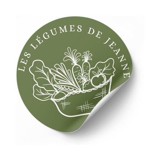 Stickers Les légumes de Jeanne